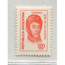 ARGENTINA 1977 GJ 1759A ESTAMPILLA NUEVA MINT U$ 10